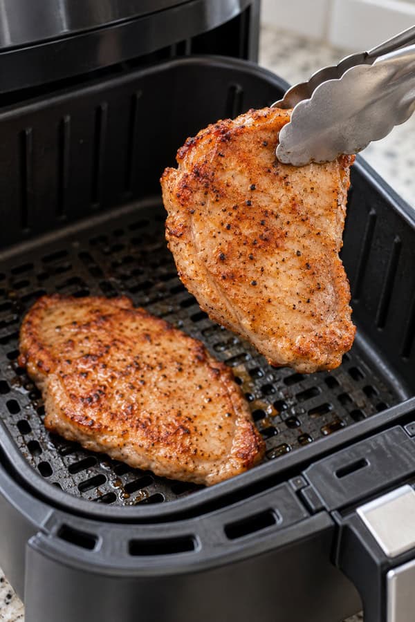 air fryer thin pork chops