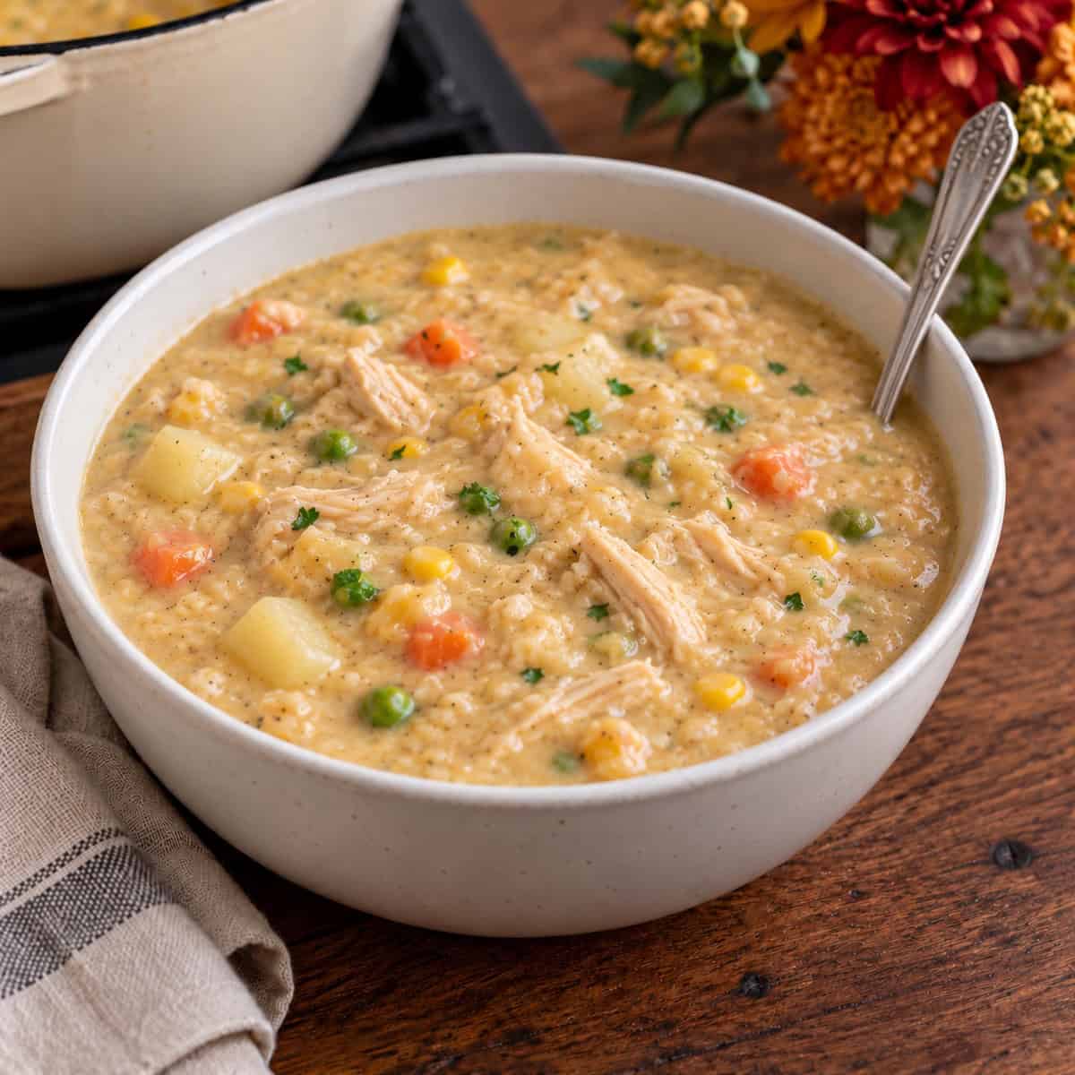 chicken pot pie stew