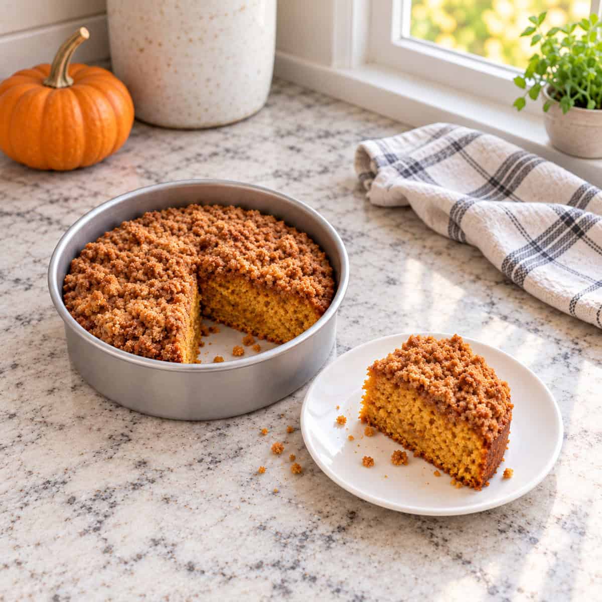 pumpkin coffee cake