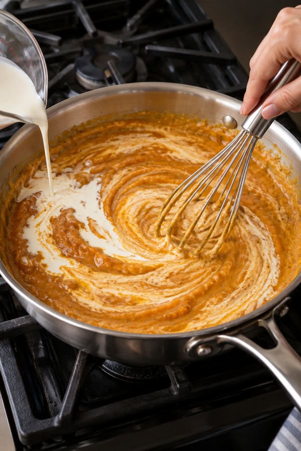 pumpkin cream saauce