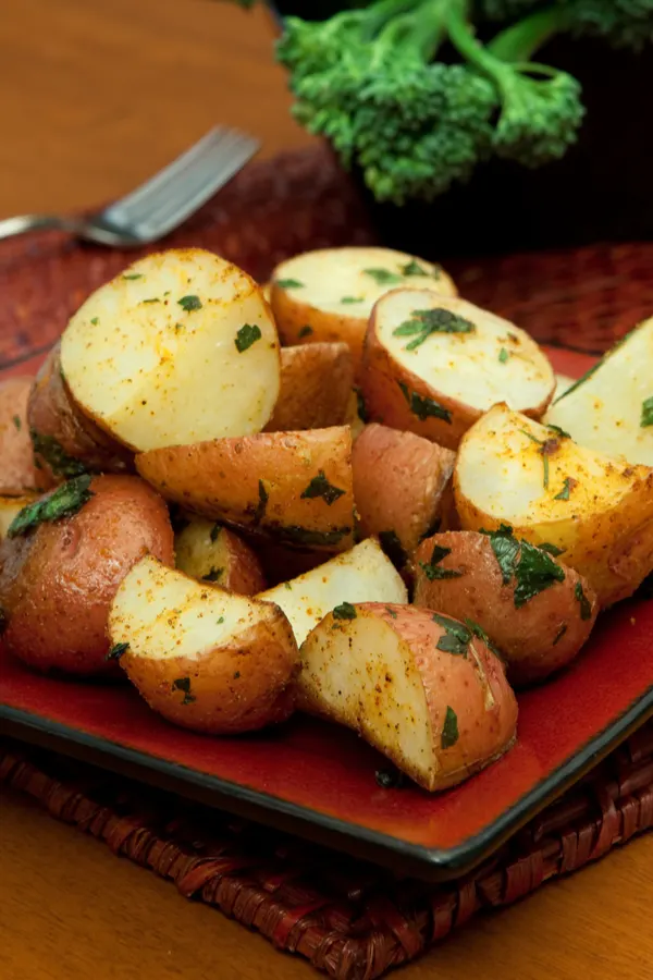 potatoes on plate