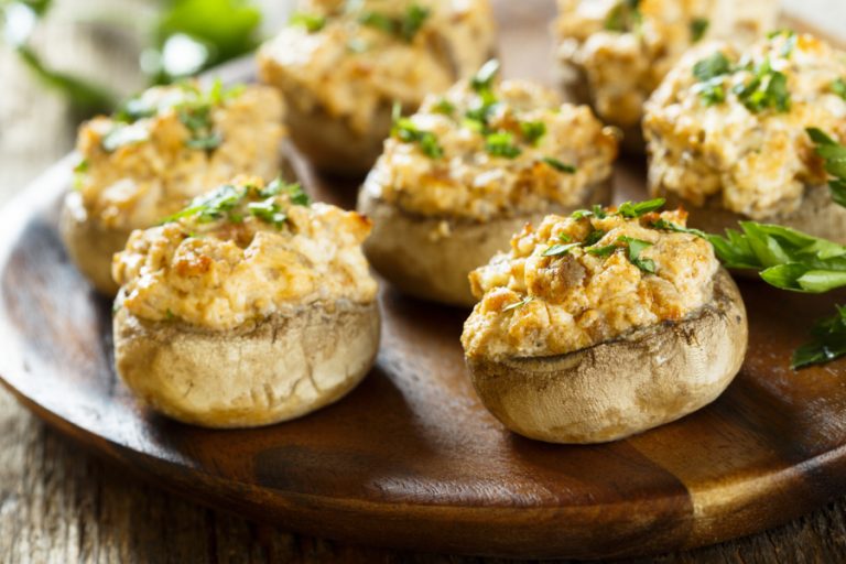 featured stuffed mushrooms