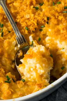 Cheesy Hash Brown Casserole - Made Just For Two!