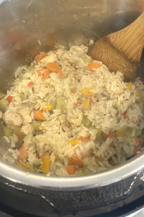 instant pot chicken and rice 