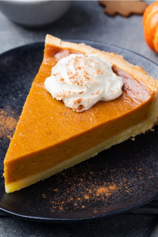 pumpkin pie for two