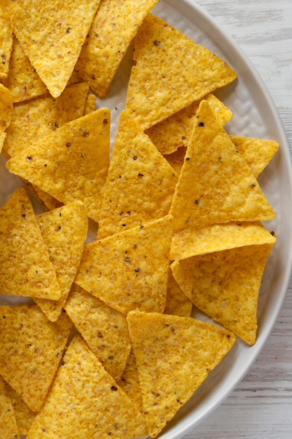 single layer nacho chips
