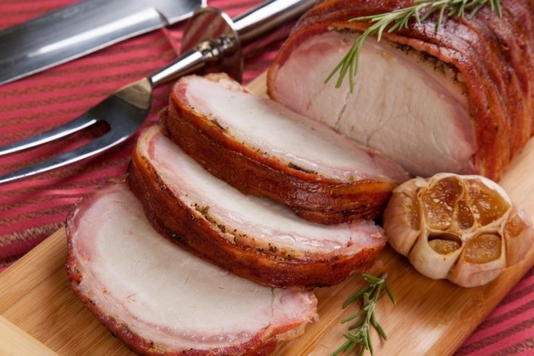 bacon wrapped pork tenderloin
