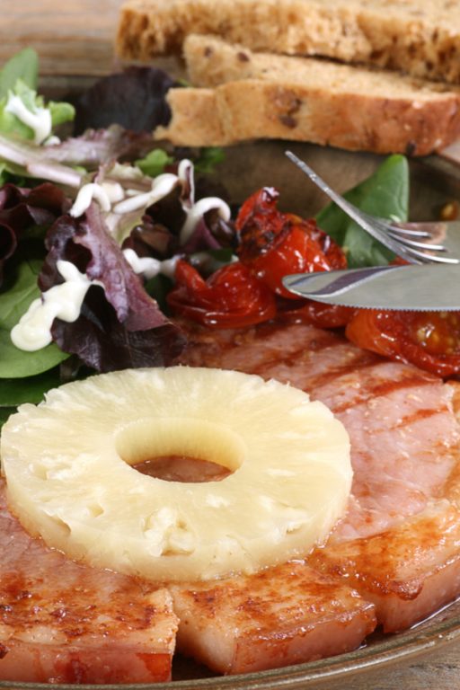 Honey Glazed Ham Steak An Easy Recipe For Two!