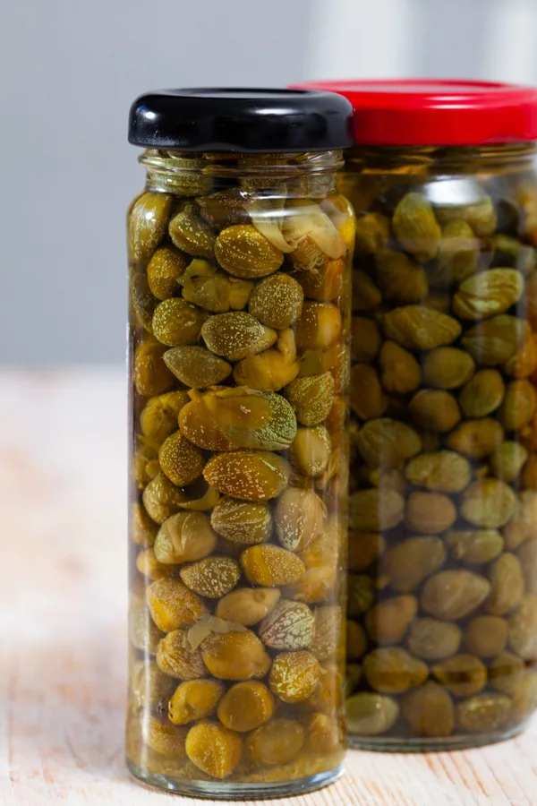 jar of capers