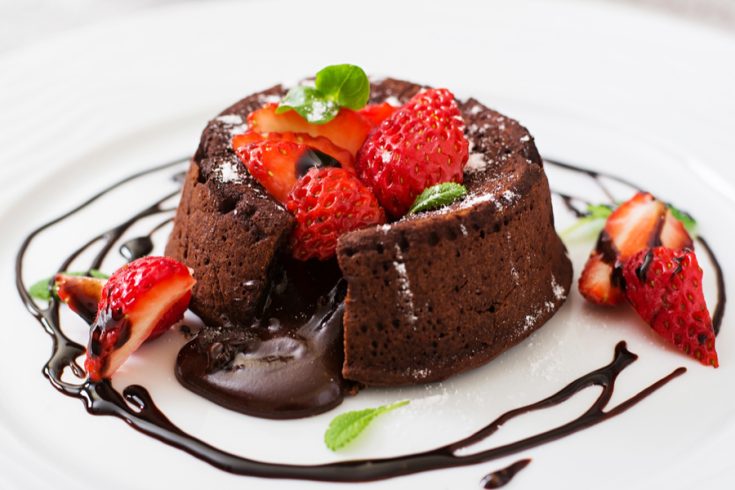 Molten Lava Cake - The Perfect Valentine's Day Recipe For Two!