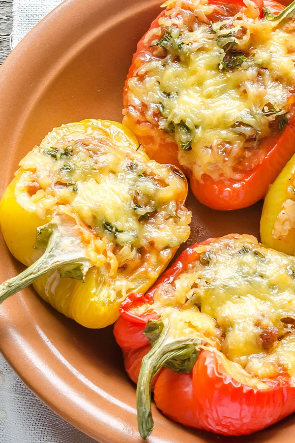tuna melt stuffed peppers