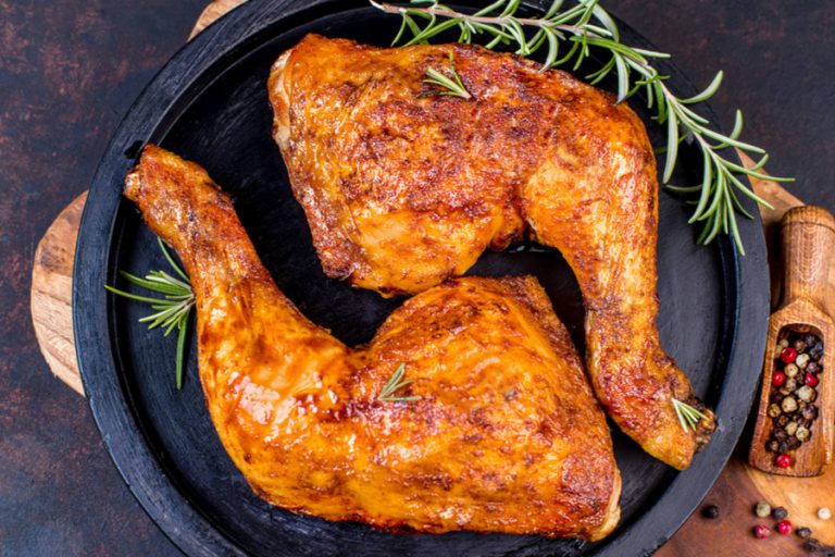 Baked Chicken Leg Quarters An Easy Budget Friendly Recipe