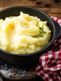mashed potatoes for two