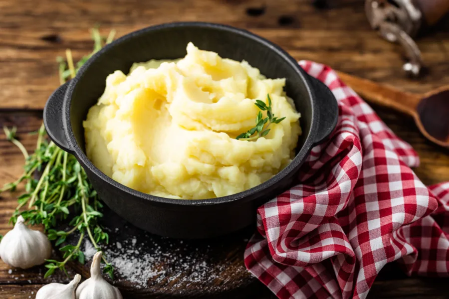 mashed potatoes for two