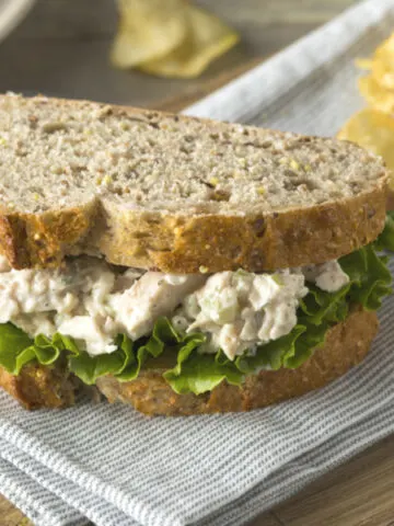 homemade chicken salad