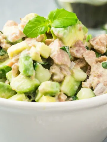 avocado tuna salad