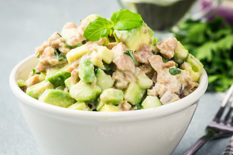 avocado tuna salad