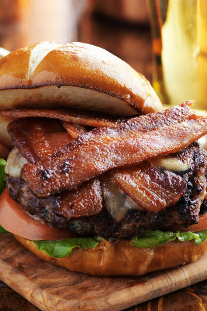 Peanut Butter Bacon Burger Recipe -The Ultimate Hamburger Experience