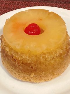 mini pineapple upside down cake