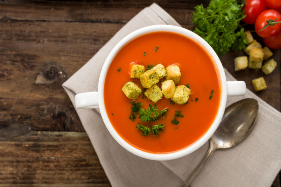 Homemade Tomato Soup Recipe Made With Fresh Tomatoes