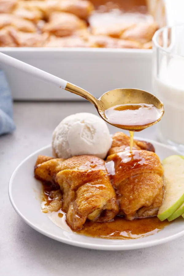 easy apple dumpling