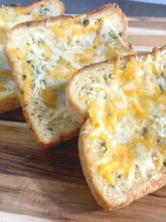 four cheese garlic bread