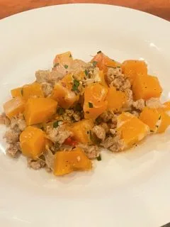 butternut squash ground turkey