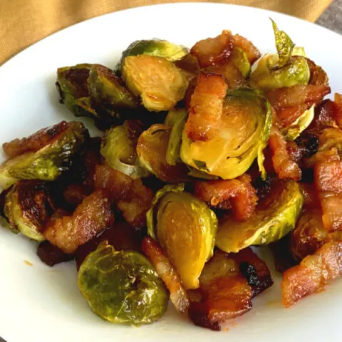 best roasted Brussels sprouts with bacon