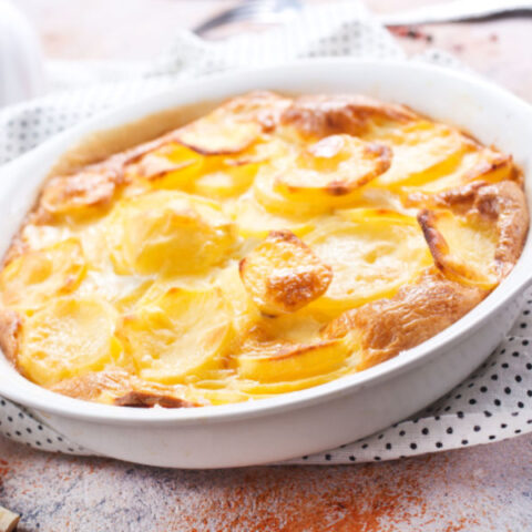 peppered scalloped potatoes
