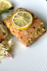 Honey Mustard Salmon - An Easy Baked Salmon Recipe