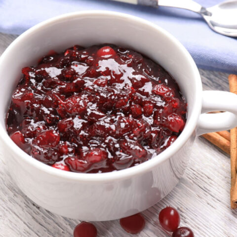 easy cranberry sauce for two