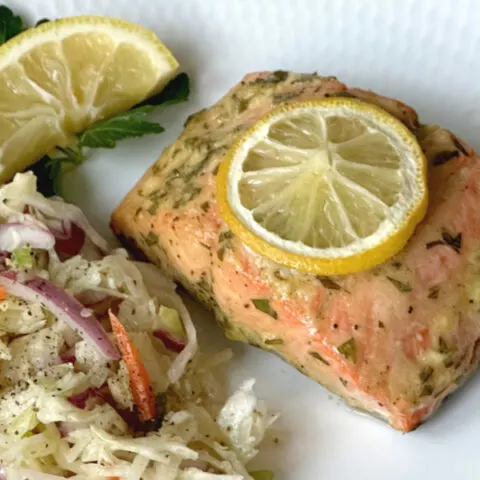 Honey Mustard Salmon - An Easy Baked Salmon Recipe