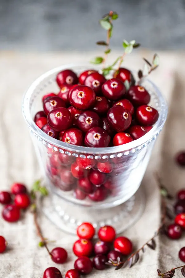 fresh cranberry fruit 