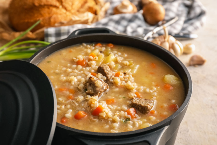 Beef Barley Soup For Two - A Delicious Comfort Food Recipe