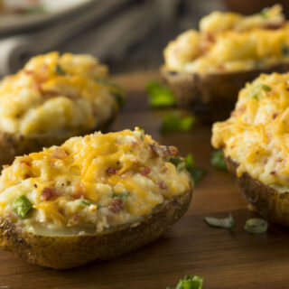 Twice Baked Potatoes - A Great Side Dish Recipe For Two