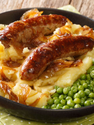 bangers and mash