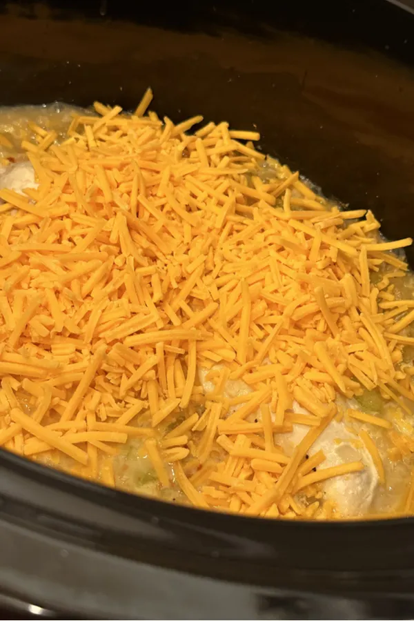 shredded cheese in crock pot meal 