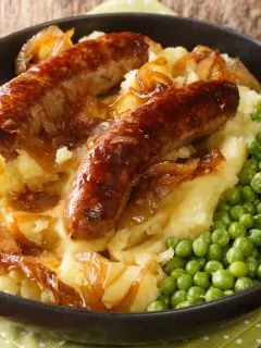bangers and mash