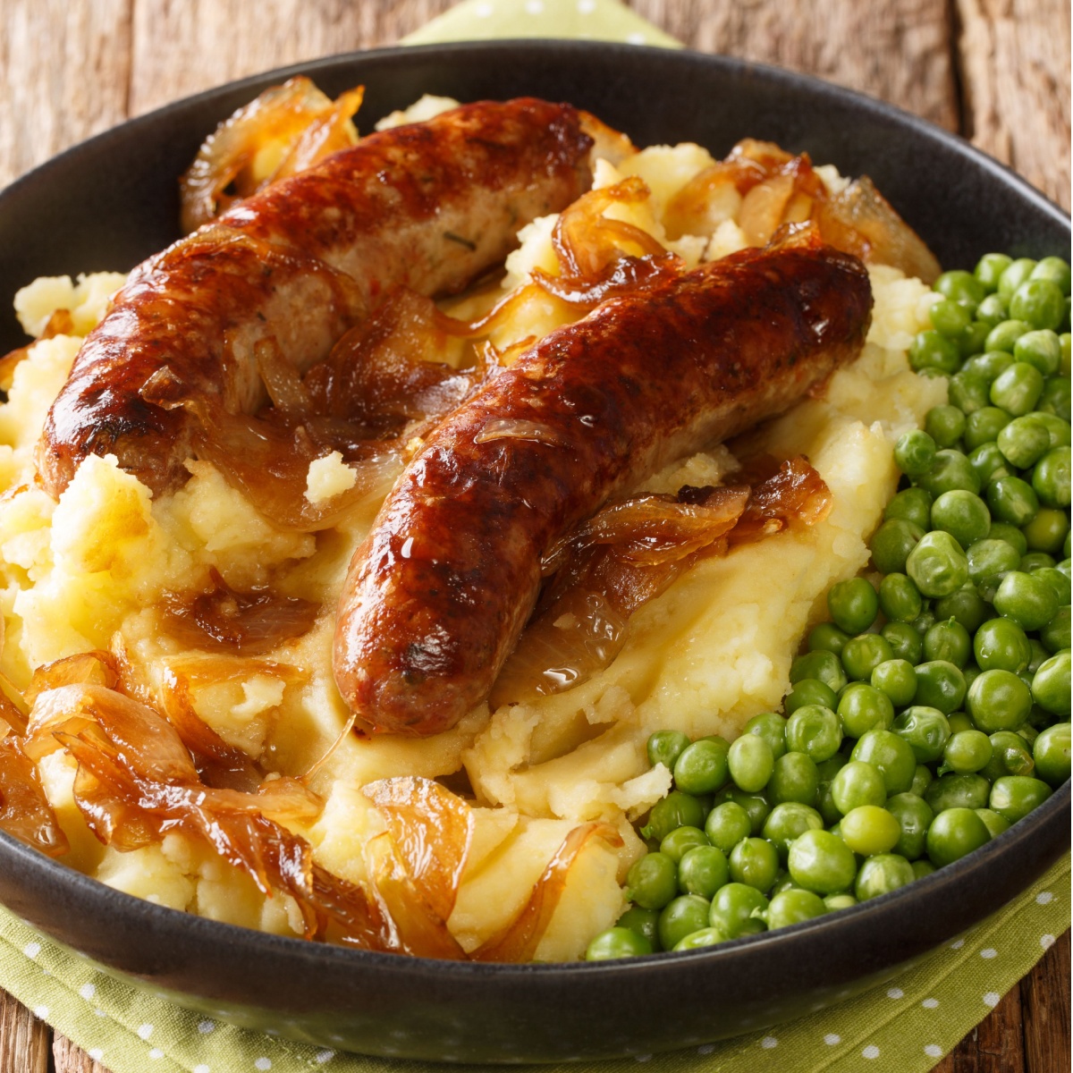 bangers and mash