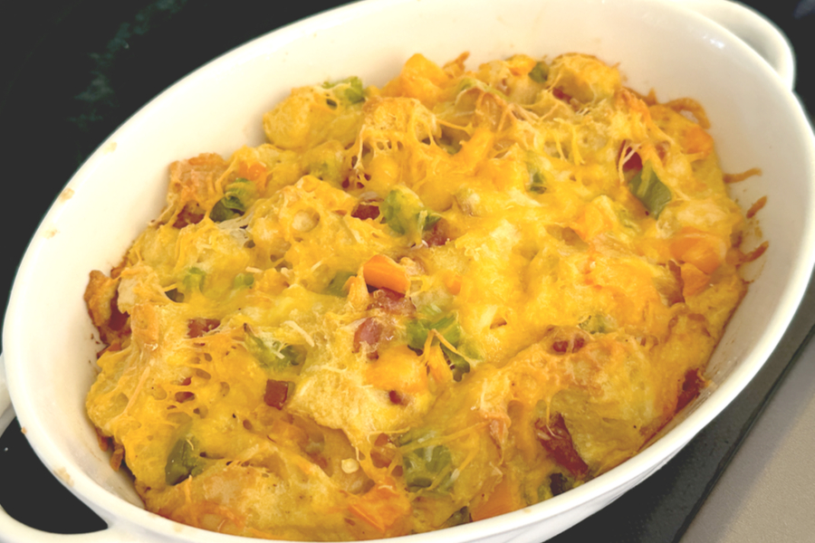 Overnight Breakfast Casserole Recipe - iCookfortwo