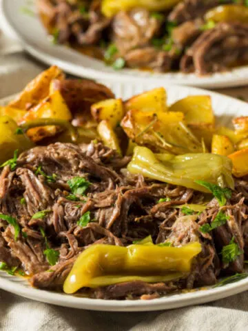 crock pot Mississippi pot roast