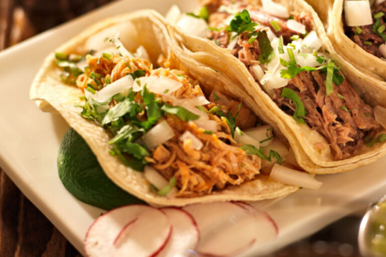 crock pot salsa verde chicken tacos