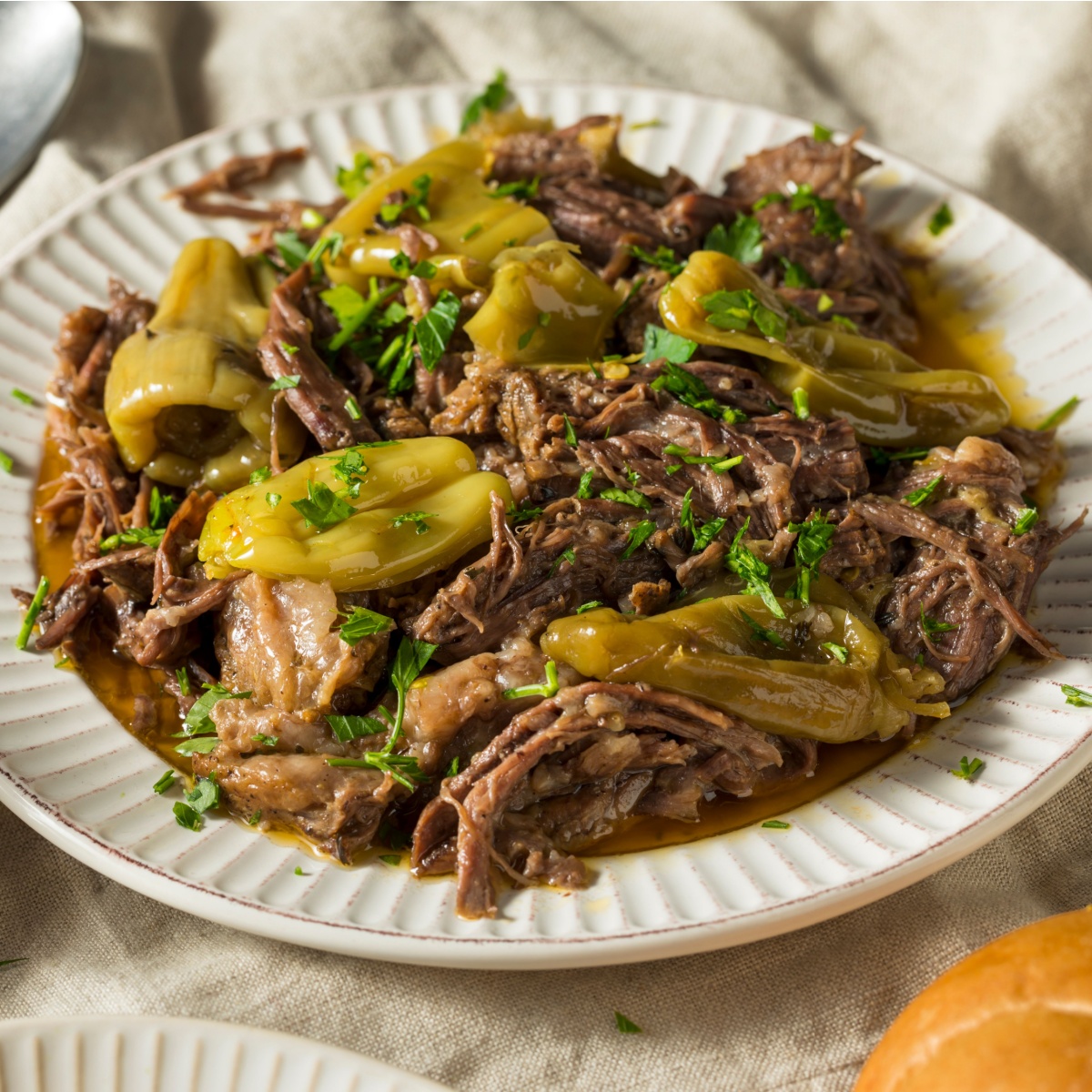Mississippi pot roast for two