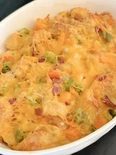 breakfast casserole for two
