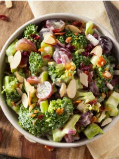 broccoli salad for two