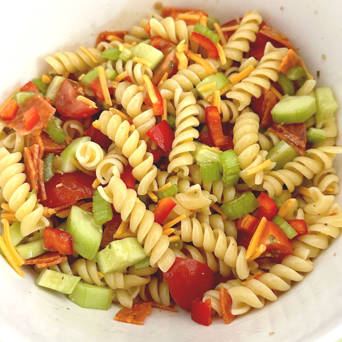 Easy Pasta Salad For Two - icook for two