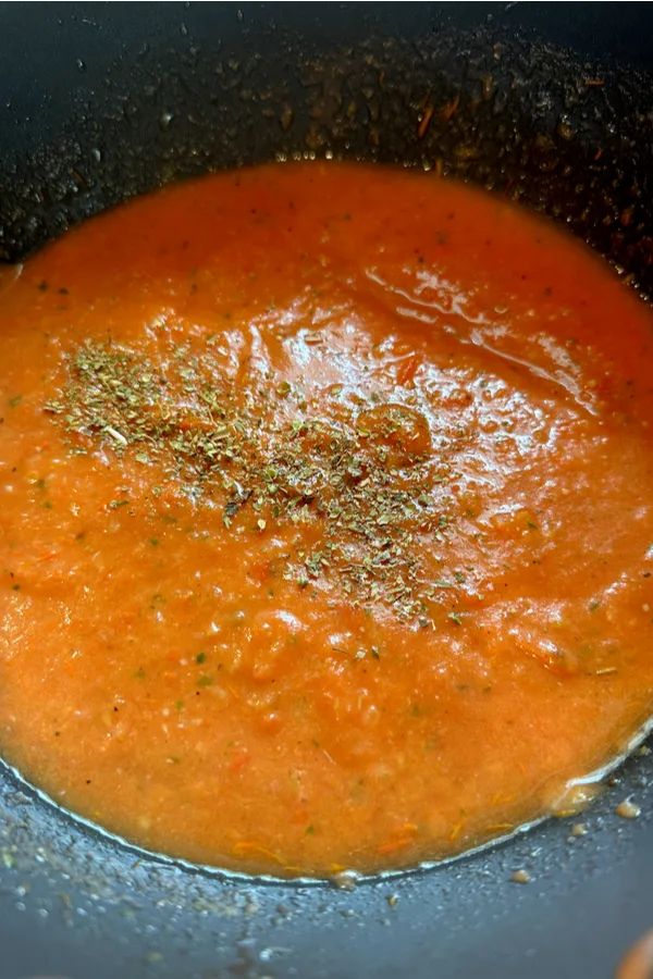 homemade tomato basil soup