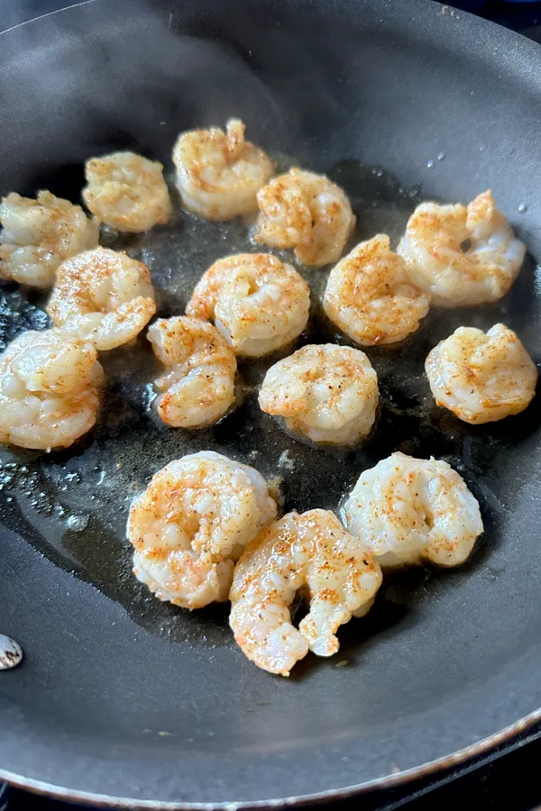 Cajun seasoned shrimp