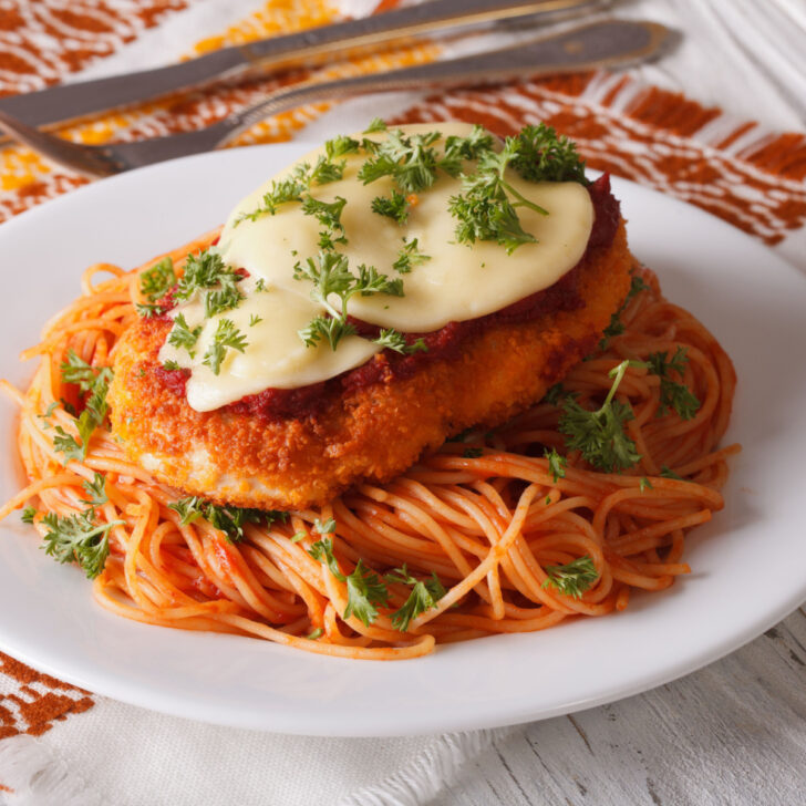 Air Fryer Chicken Parmesan Recipe - icook for two
