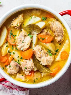 chicken stew for two